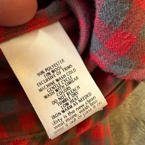 Toad & Co Dakotah Long Sleeve Travel Shirt Women's SMALL Red Gray - Picture 7 of 7